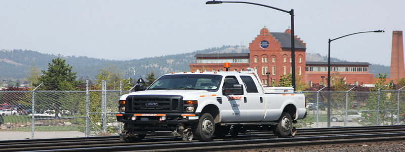 Railway Maintenance Of Way Hy-Rail Ford Super Duty